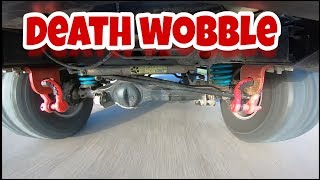 DEATH WOBBLE 80 SERIES LANDCRUISER - CAUGHT ON CAMERA