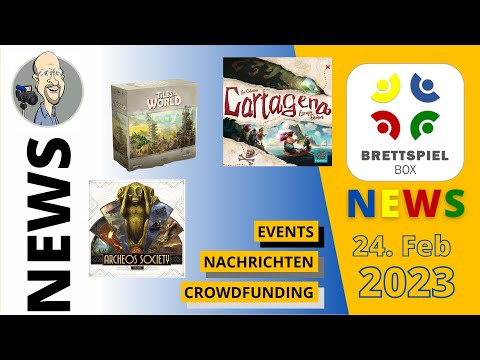 Brettspiel News der Brettspielbox   24 Februar 2023