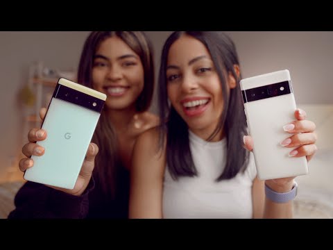 Google Pixel 6 vs Pixel 6 Pro - Unboxing & Reaction!