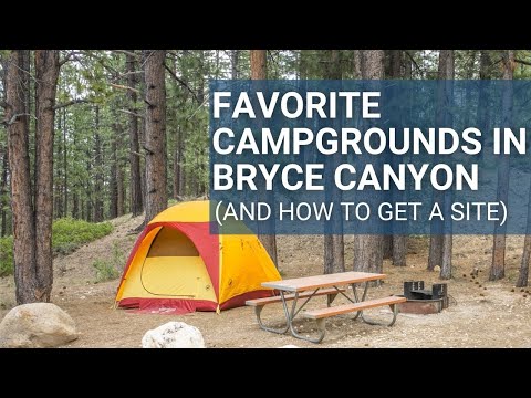 Camping in Bryce Canyon National Park | Best Options and How to Get a Site