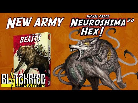 Neuroshima Hex!: Beasts Unboxing New Faction
