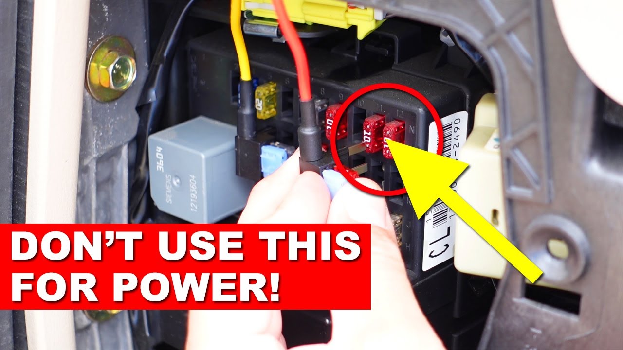 How to Hardwire a Dashcam to Your Car's Fuse Box