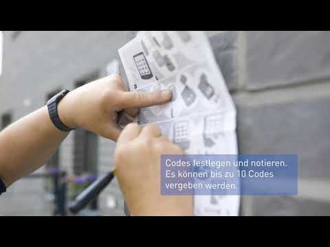 Montage Novoferm Funkcode-Taster Signal 218 für Garagentore