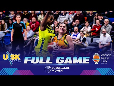 ZVVZ USK Praha v Valencia Basket Club | Full Basketball Game | EuroLeague Women 2022-23