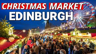EDINBURGH CHRISTMAS MARKET