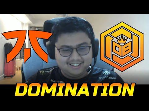 FNATIC VS OB NEON GAME 1 - 100% DOMINATION DPC SEA TOUR 2 2022