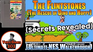 Flintstones NES (Rescue of Dino and Hoppy) Walkthrough | Video Games 101