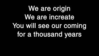 Meshuggah - Born In Dissonance Lyrics [HQ]