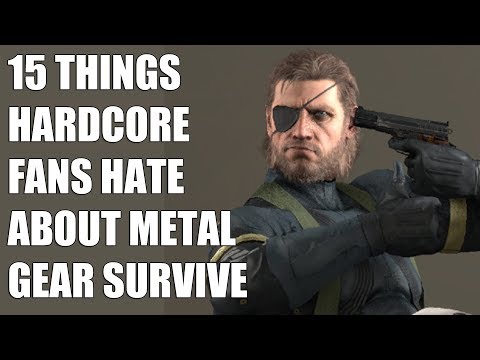 15 Things Hardcore Metal Gear Fans Hate About Metal Gear Survive
