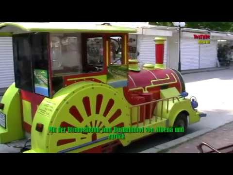 🇧🇬 Seebad Albena - Bulgarien - Dotto Train @minaton5242 Rundfahrt mit der Bimmelbahn #albena