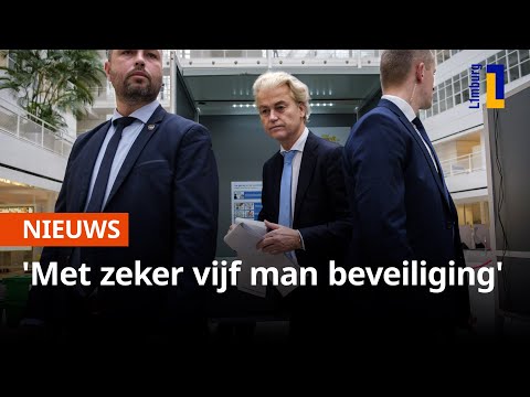 Wilders gaat stemmen: veel beveiligers met hem mee | 1Limburg