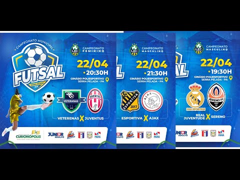 CAMPEONATO MUNICIPAL DE FUTSAL SERRA PELADA 2022