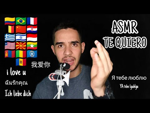 ASMR I LOVE YOU In Many Languages ​​| El Santi ASMR