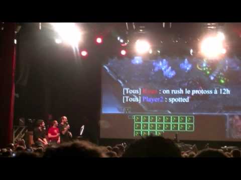 Bref, j'ai joué à starcraft 2 - O'Gaming 2 with Kyan Khojandi Pomf & Thud 11/11/11 au Bataclan