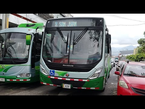 Marcopolo New Torino Volkswagen 17.260OD Ruta: Heredia- Santa Bárbara X San Juan #suscribete 