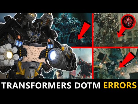 Transformers(DOTM) Movie Errors That Michael Bay Thought No One Would Notice!