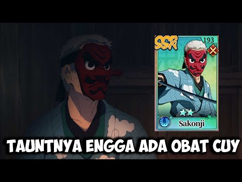 Pantes tier SS | Sakonji Bintang 12 | Tauntnya berguna banget di arena | DS : blade hashira