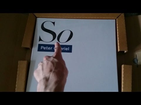[Unboxing] 'Peter Gabriel - So' 25th Anniversary Deluxe Edition