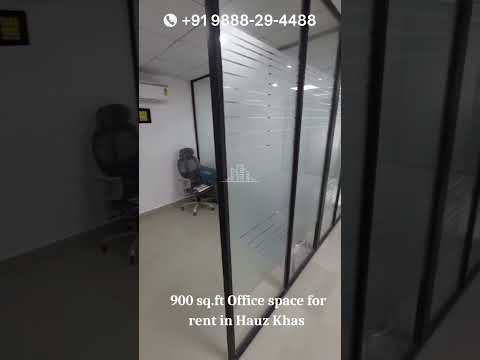  Office Space 900 Sq.ft. for Rent in Hauz Khas Enclave, Delhi