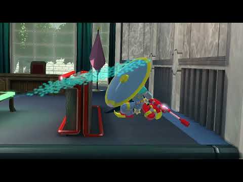 Mighty No. 9 Ray Expansion DLC (Wii U) Walkthrough Pt.10 (Capital Building)