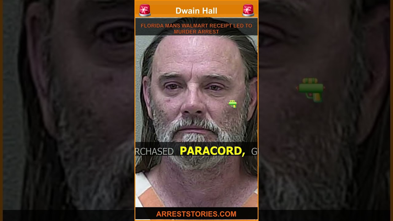 FLORIDA MANS WALMART RECEIPT LED TO MURDER ARREST