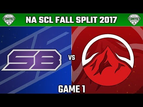 SMITE Console League Fall Split Week 1 NA 2017 - Strictly Business vs. Elevate (Game 1)