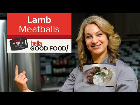 Greek Lamb Meatballs