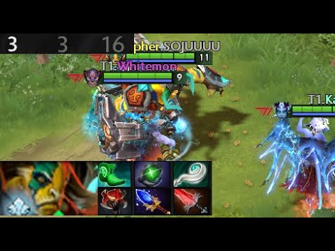 Xepher - Elder Titan | T1 vs Team Aster  (game 2) BO2 | The International 2021