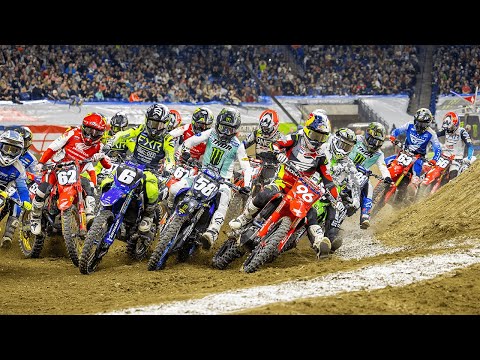 AMAスーパークロスRd9 インディアナポリス（ルーカスオイルスタジアム）250クラスのハイライト動画