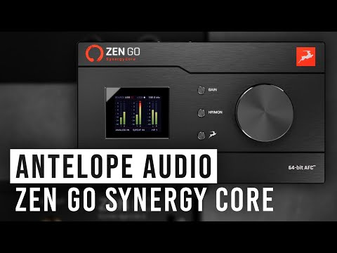 ה-Zen Go Synergy Core - ממשק אודיו מבוסס DSP מ-Antelope Audio