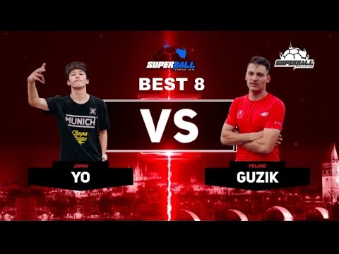 World Freestyle Football Championships ”SuperBall 2018” - BEST 8 Yo vs Guzik