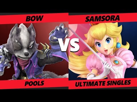 Smash at the Paramount SSBU - eU | Samsora (Peach) Vs. BOW (Wolf) Smash Ultimate Tournament Pools