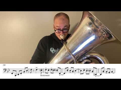 2022-2023 GMEA All-State Tuba Concert Band Technical Etude