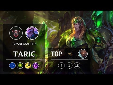 Taric Top vs Udyr - EUW Grandmaster Patch 9.20