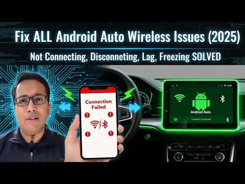 Fix ALL Android Auto Wireless Issues (2025) | Not Connecting, Disconnecting, Lag, Freezing SOLVED
