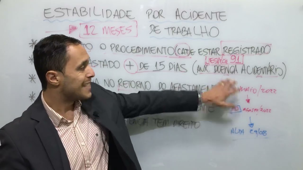ESTABILIDADE POR ACIDENTE DE TRABALHO