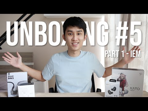 This IEM got me STUNNED! - Moondrop KATO & BGVP DN3 Unboxing