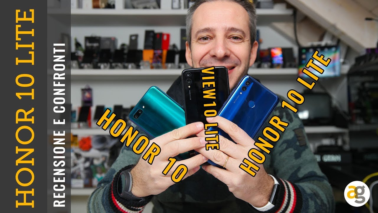 Recensione HONOR 10 lite e CONFRONTO Honor 10 e View 10 lite