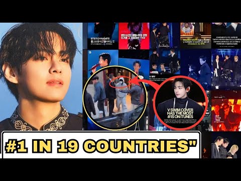 Taehyung Makes History &mdash; \SWIM\ Alternate Version Hits #1 in 19 Countries Worldwide