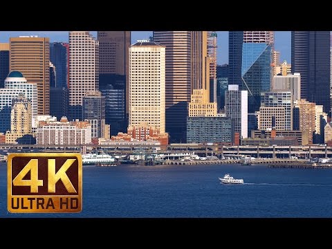 4K (Ultra HD) Seattle Cityscape | Urban Video - Belvedere Viewpoint Park - Trailer