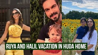 Halil Ibrahim Ceyhan and Ruya Coric Vacation in Huda Home !Sila Turkoglu Busy