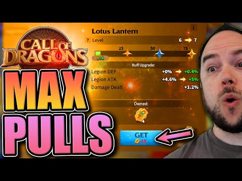 This changes everything... [max landscape pulls for reliquary lantern] Call of Dragons