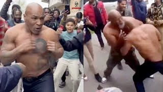 Mike Tyson Runs Up On Shannon Briggs In Brownsville & Things Got Wild 🤯