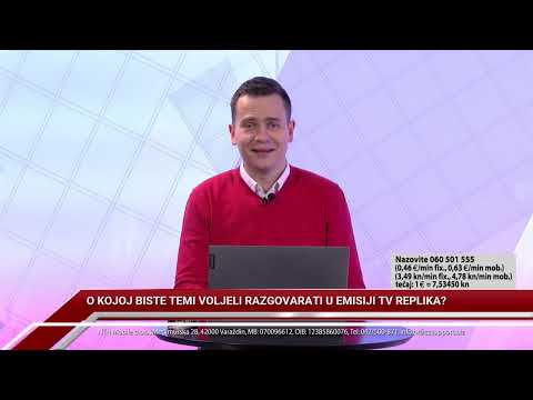 TV REPLIKA 15.03.2023. - O KOJOJ BISTE TEMI VOLJELI RAZGOVARATI U EMISIJI TV REPLIKA?