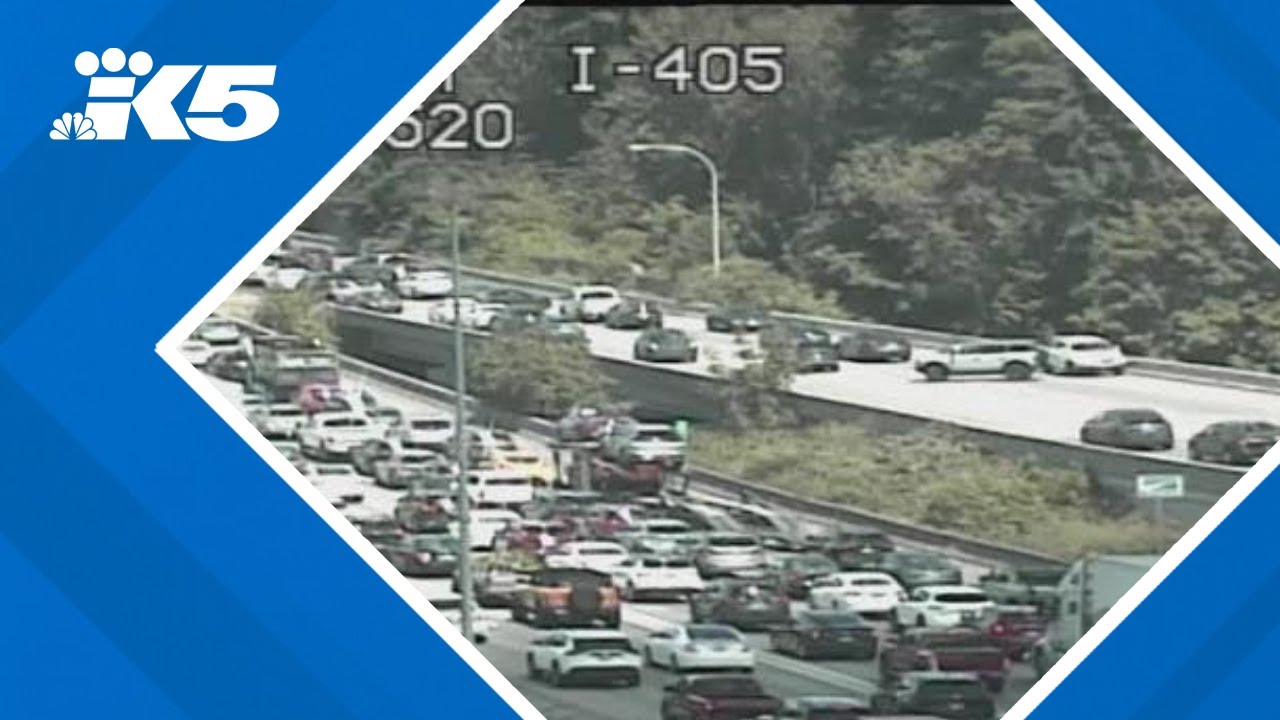 I-405 closures trigger major backups