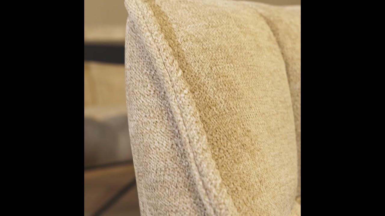 Barhocker Stoff Jelle taupe 70 cm