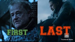 Game of Thrones- Every charackter's first and last kill