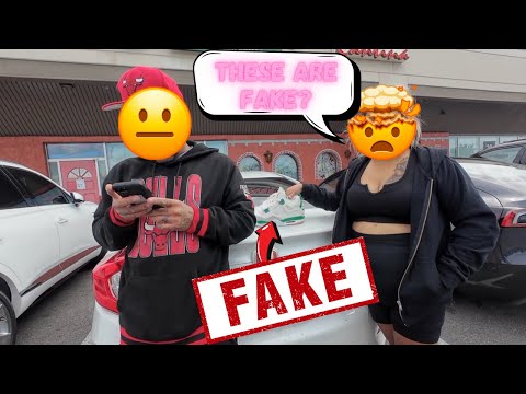 They Tried To Sell Me FAKE Jordans! (REALLY BAD FAKES)
