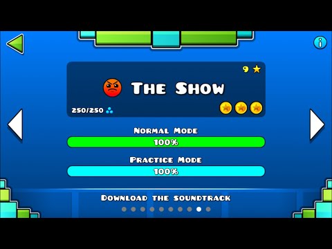 “The show” level 9 of Geometry Dash the forgotten journey