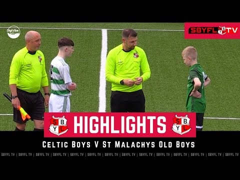 Celtic Boys v St Malachys OB - Under 14 Third Divisional Cup Final - May 2023
